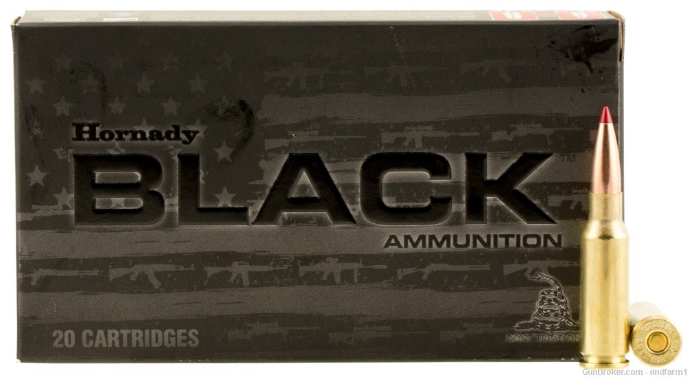 Hornady 81528 Black 6.5Grendel 123gr Extremely Low Drag Match-img-0