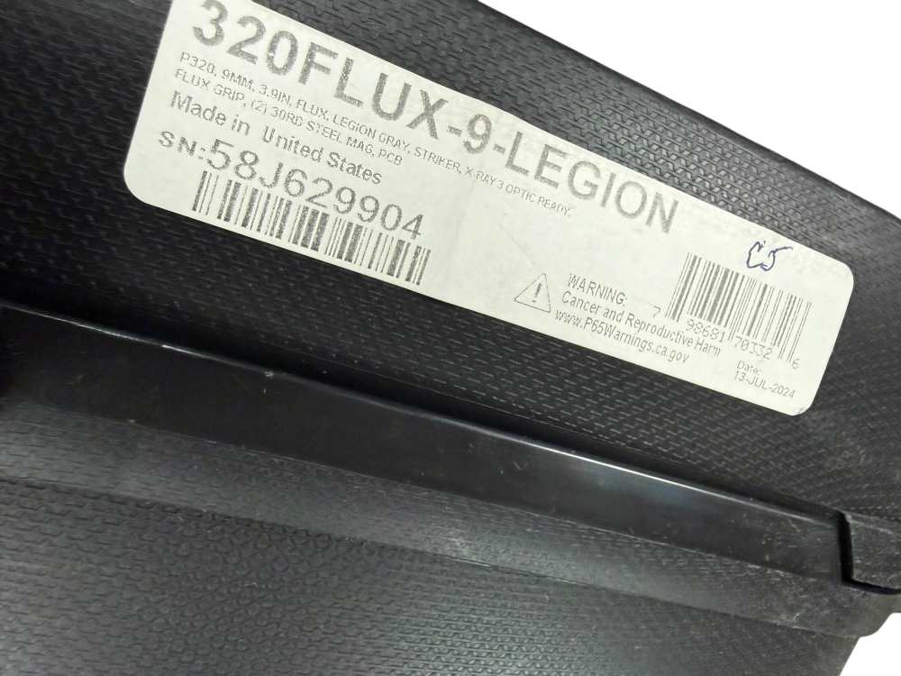 SIG Sauer P320 Flux Legion – Used – Excellent Condition – Premium PDW -img-2