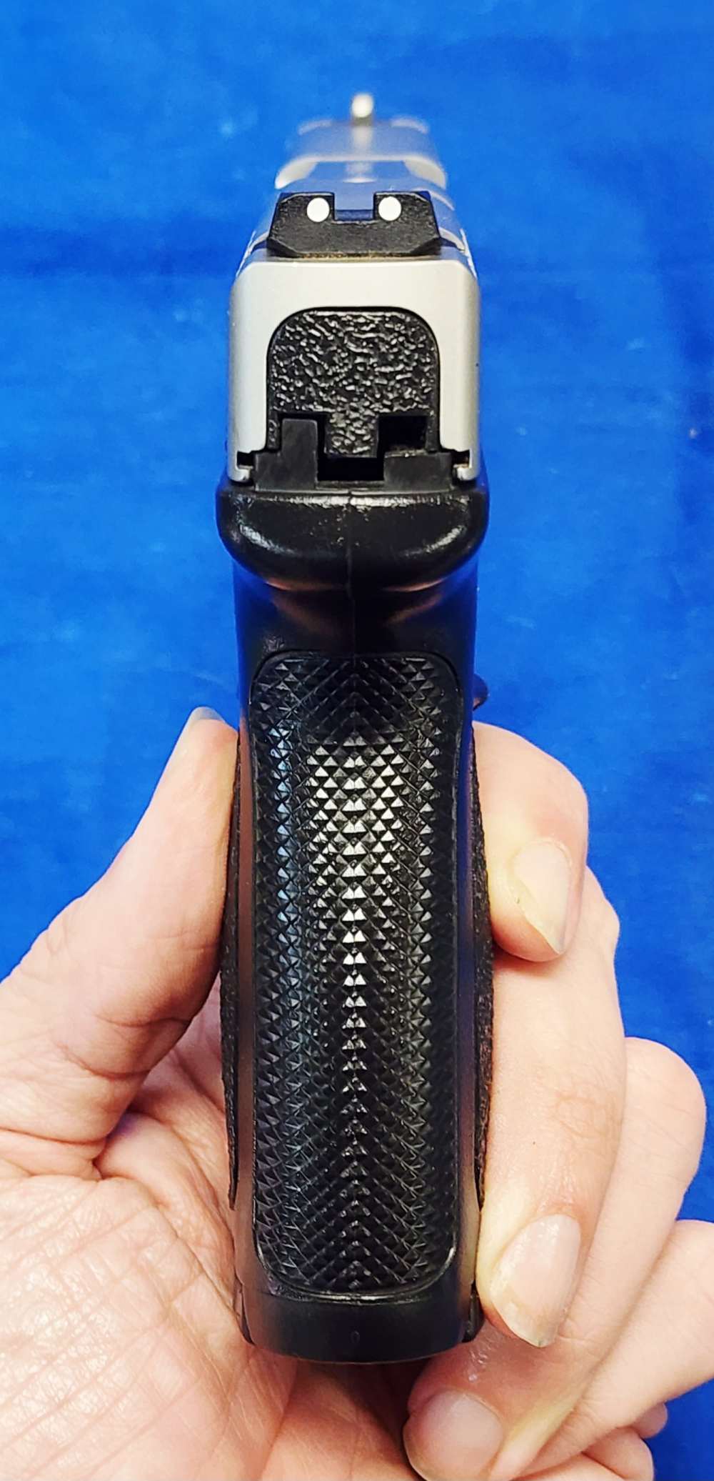 SMITH & WESSON SD9VE 9MM 4" TWO-TONE STAINLESS - EXCELLENT-img-2