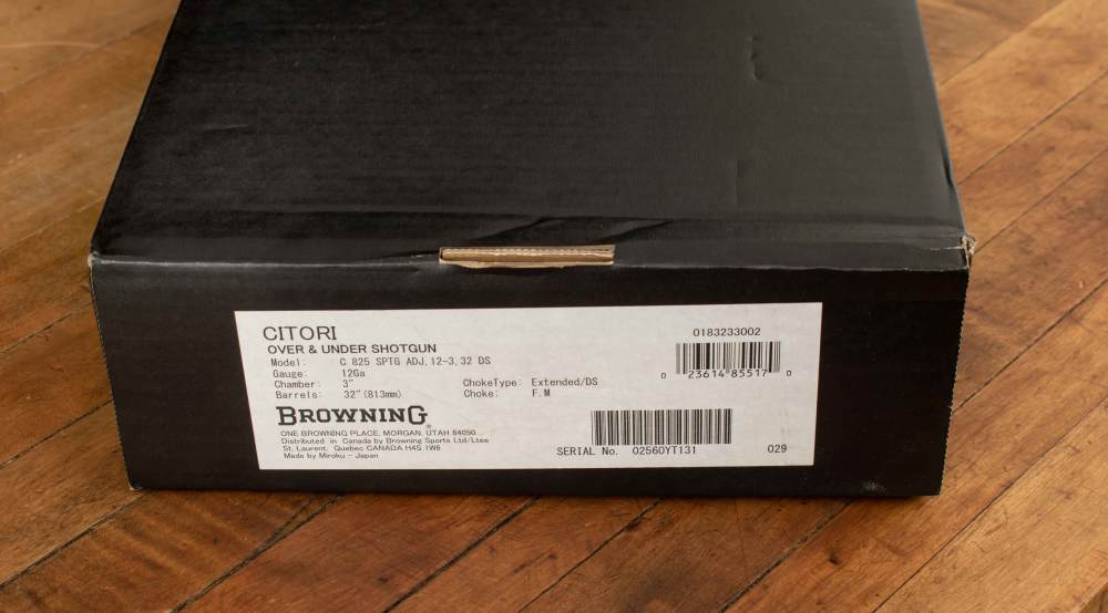 Browning Citori 825 Sporting 12ga – NIB, ADJUSTABLE COMB, ACCESSORIES-img-26