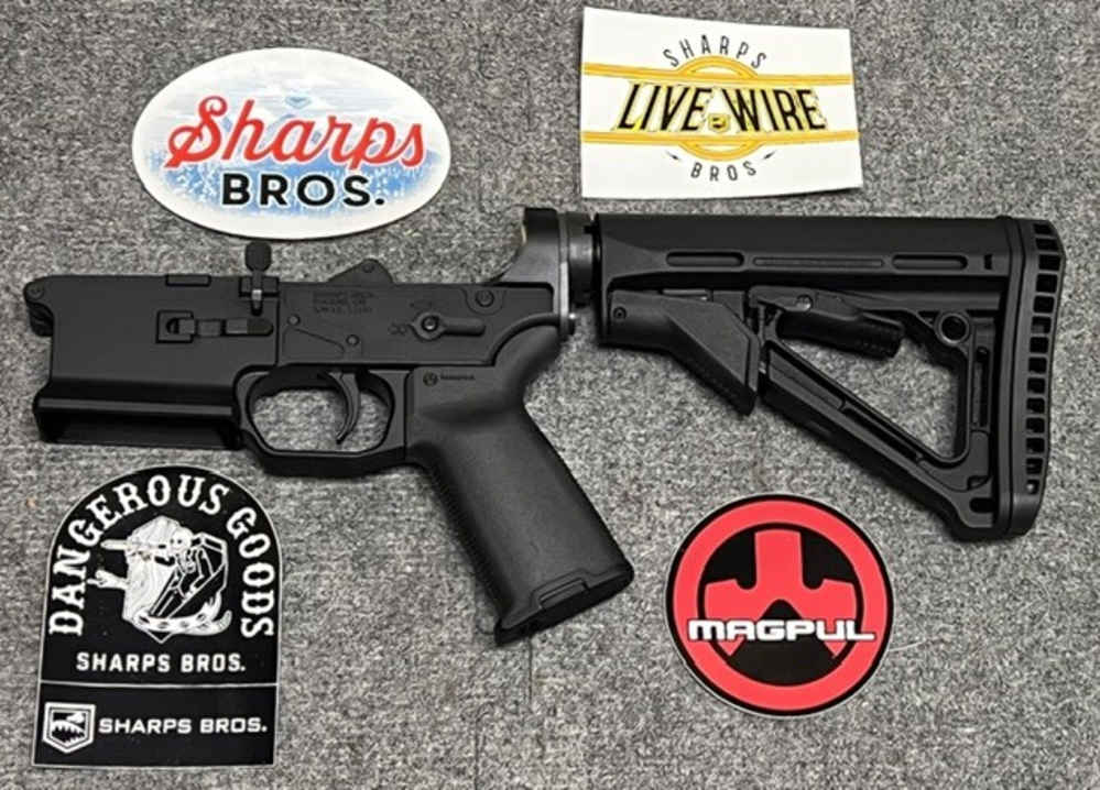 Sharps Brothers Livewire Ambidextrous / Magpul AR-15 complete lower receive-img-0