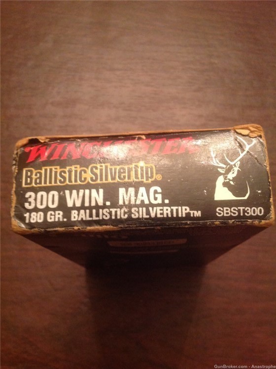 Winchester 300 WIN MAG 180 gr Ballistic Silvertip ammunition ammo-img-0