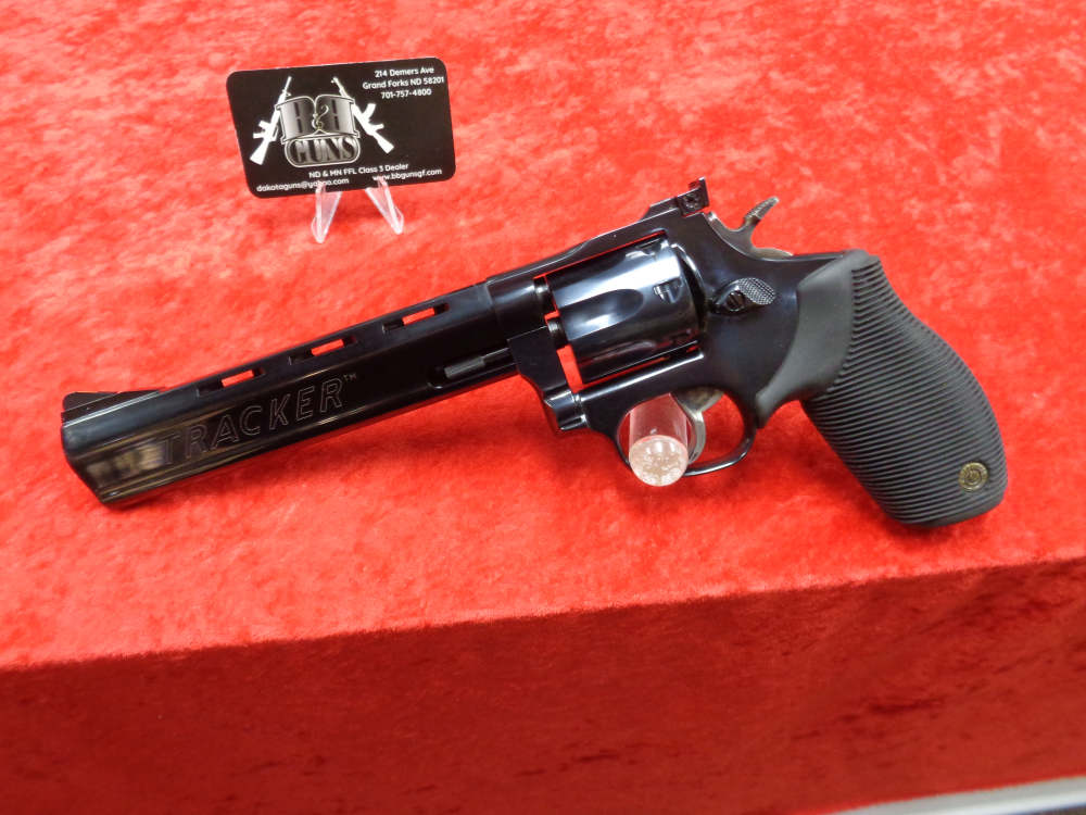 Taurus TRACKER 17 HMR 7 Shot Revolver 6.5" Barrel SA/DA WE TRADE & BUY GUNS-img-0