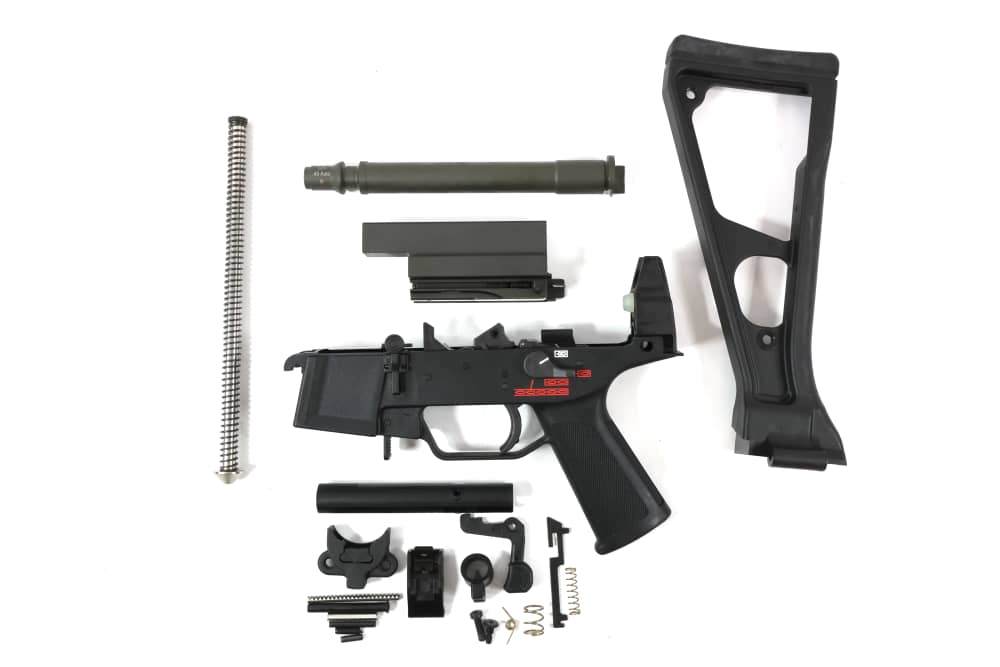 Police Trade-In: Heckler & Koch UMP De-Milled Parts Kit-img-0