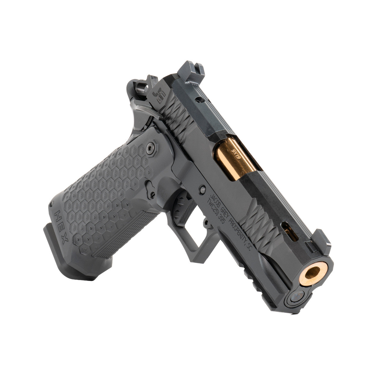 Jacob Grey TWC HEX Ported 4.25 17RD 2011 (9mm) Copper Barrel-img-3