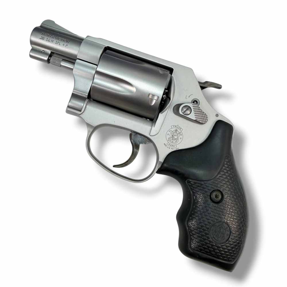 Preowned Smith & Wesson Model 637-2 Airweight SA/DA Revolver .38 Spl+P-img-2