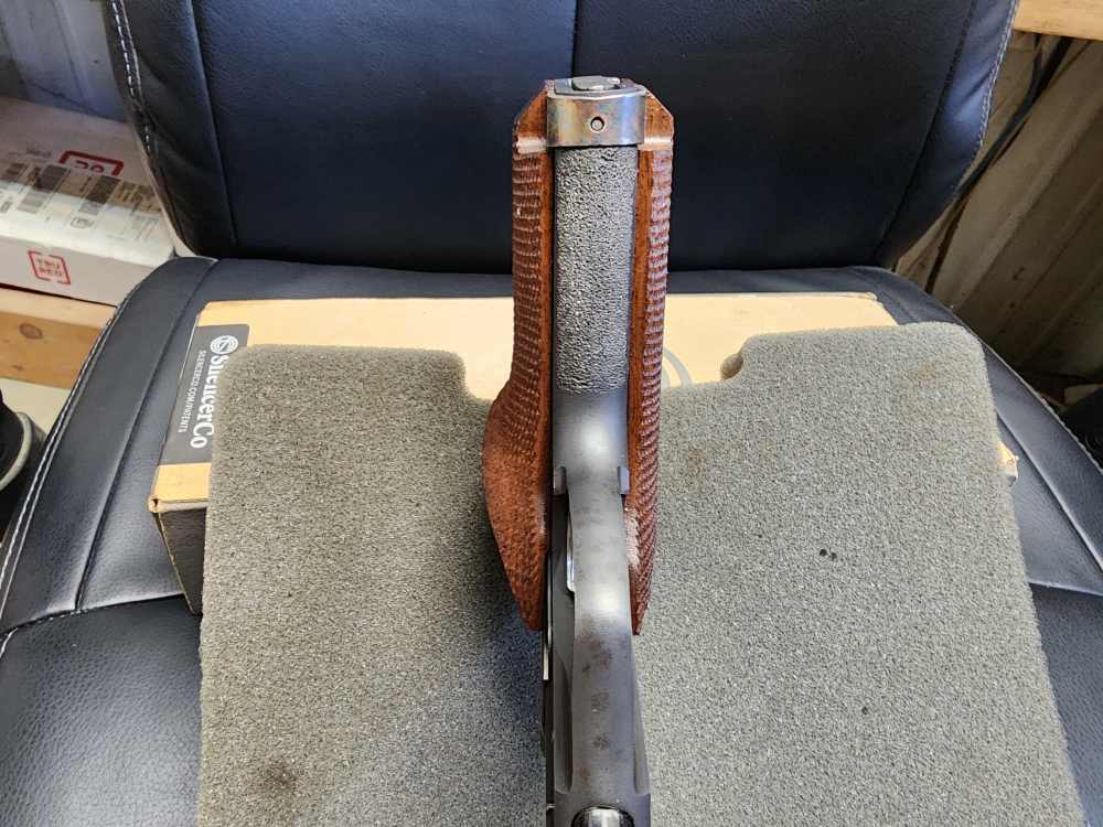PICS! USED 1971 HIGH STANDARD THE VICTOR 107 22 5.5 TARGET HAMDEN STEEL RIB-img-23