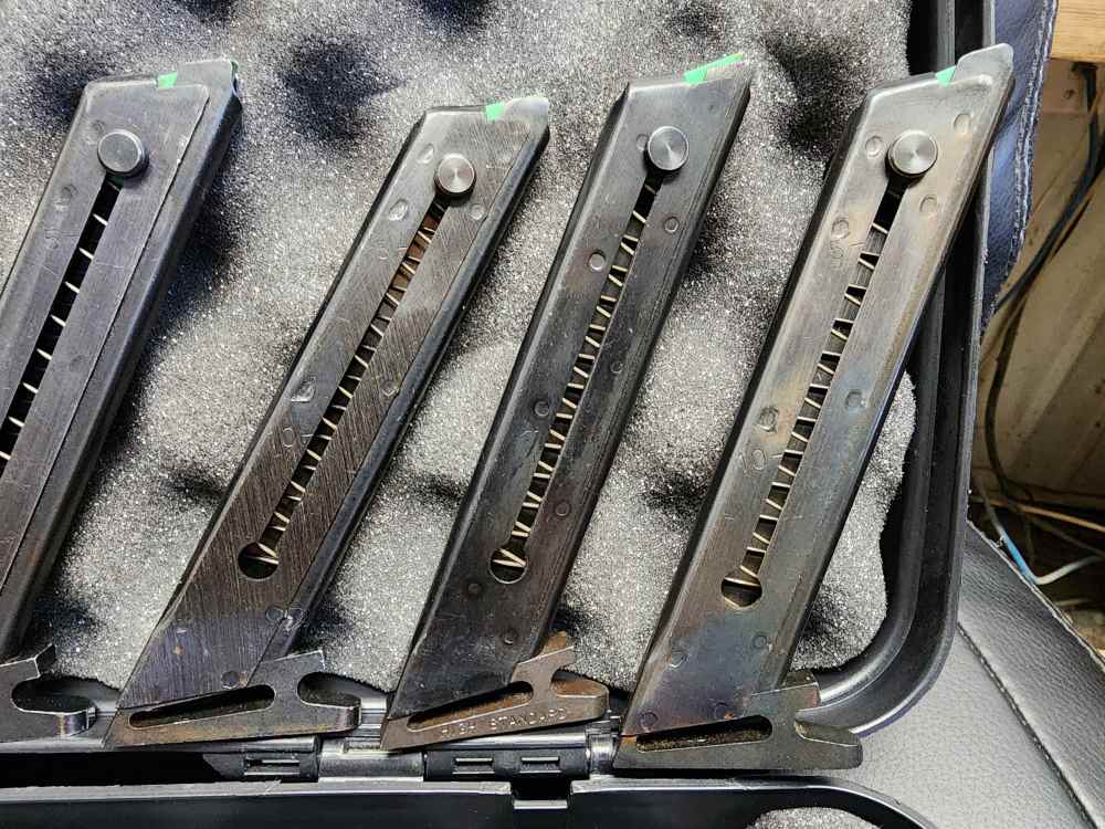 PICS! USED 1971 HIGH STANDARD THE VICTOR 107 22 5.5 TARGET HAMDEN STEEL RIB-img-4