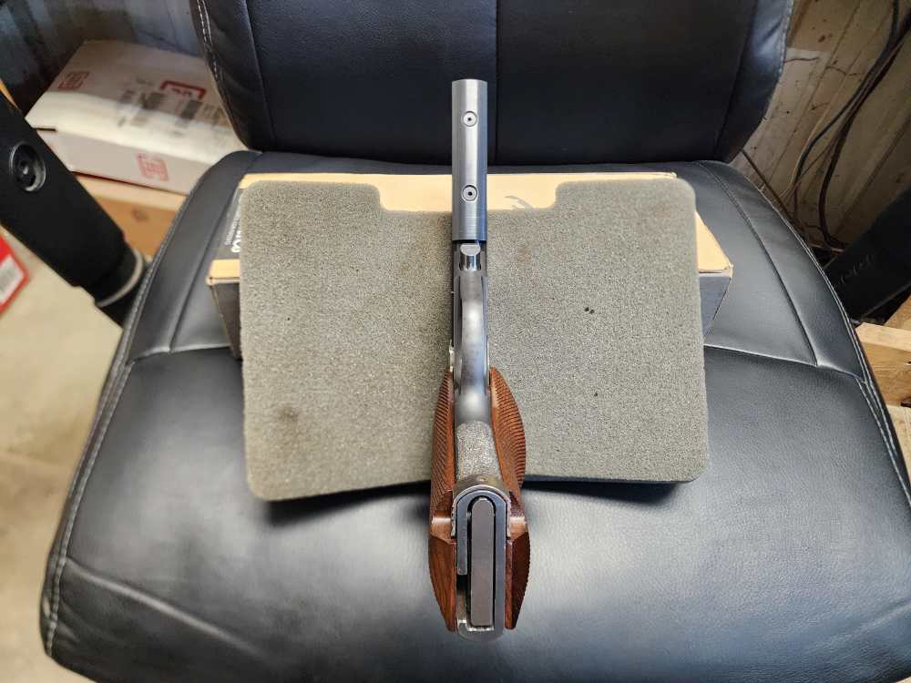 PICS! USED 1971 HIGH STANDARD THE VICTOR 107 22 5.5 TARGET HAMDEN STEEL RIB-img-19