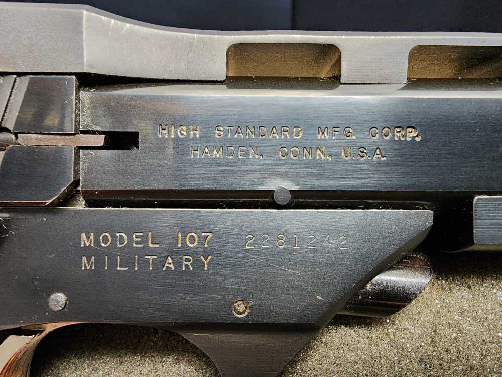 PICS! USED 1971 HIGH STANDARD THE VICTOR 107 22 5.5 TARGET HAMDEN STEEL RIB-img-14
