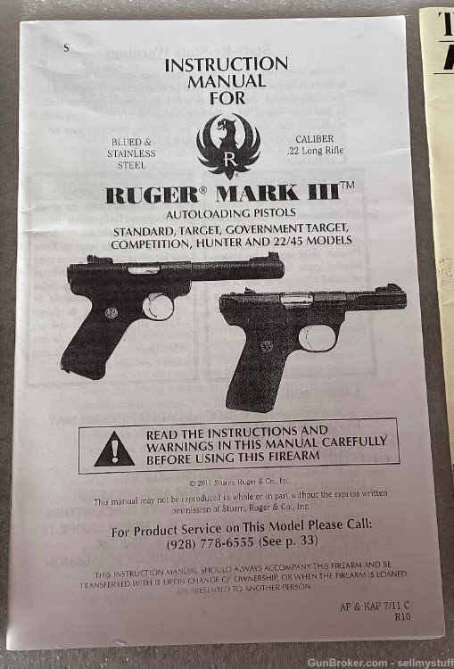 RUGER MARK III, P-38, SKS, CZECH 50 & 70, MORE . Your BUYING All 6 SHOWN-img-5
