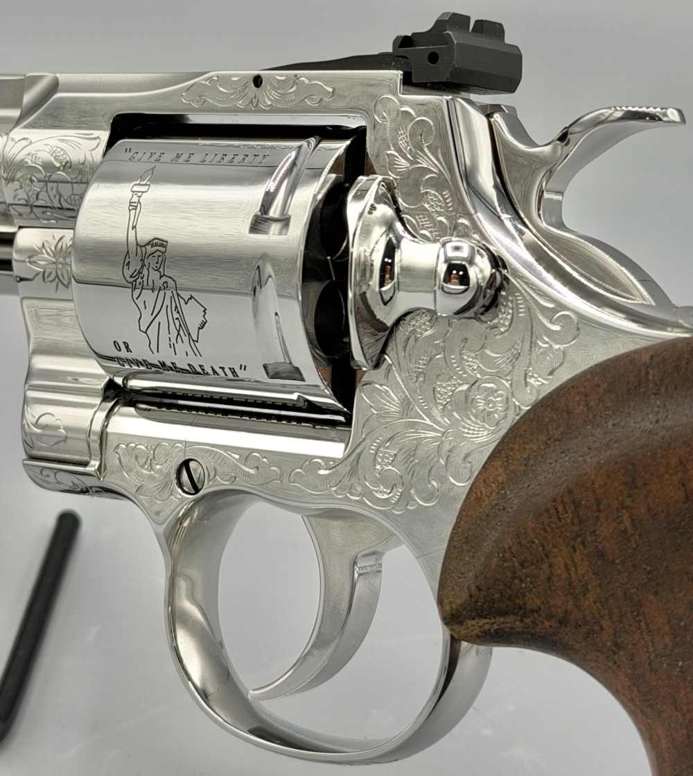Colt Custom Shop 250th Anniversary Special Edition Python 6" HAND ENGRAVED-img-4
