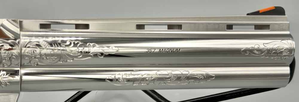 Colt Custom Shop 250th Anniversary Special Edition Python 6" HAND ENGRAVED-img-9