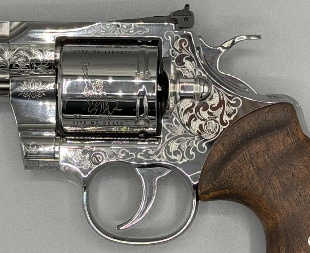 Colt Custom Shop 250th Anniversary Special Edition Python 6" HAND ENGRAVED-img-13