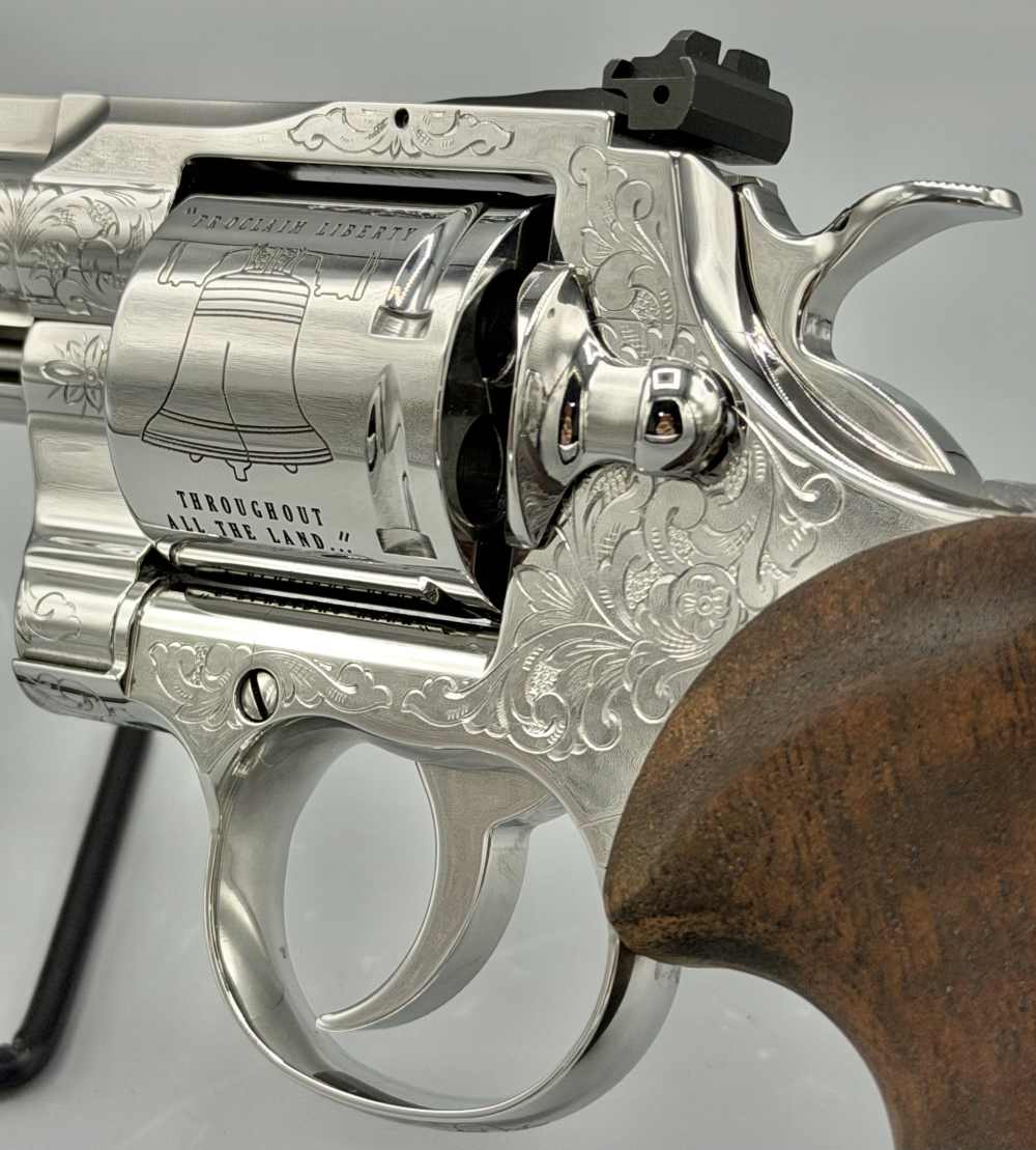Colt Custom Shop 250th Anniversary Special Edition Python 6" HAND ENGRAVED-img-3