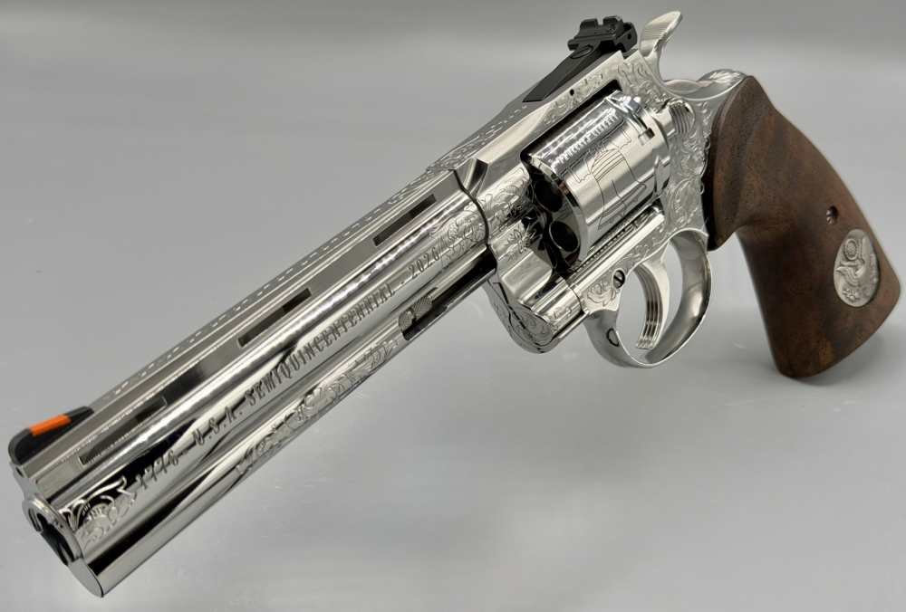 Colt Custom Shop 250th Anniversary Special Edition Python 6" HAND ENGRAVED-img-0