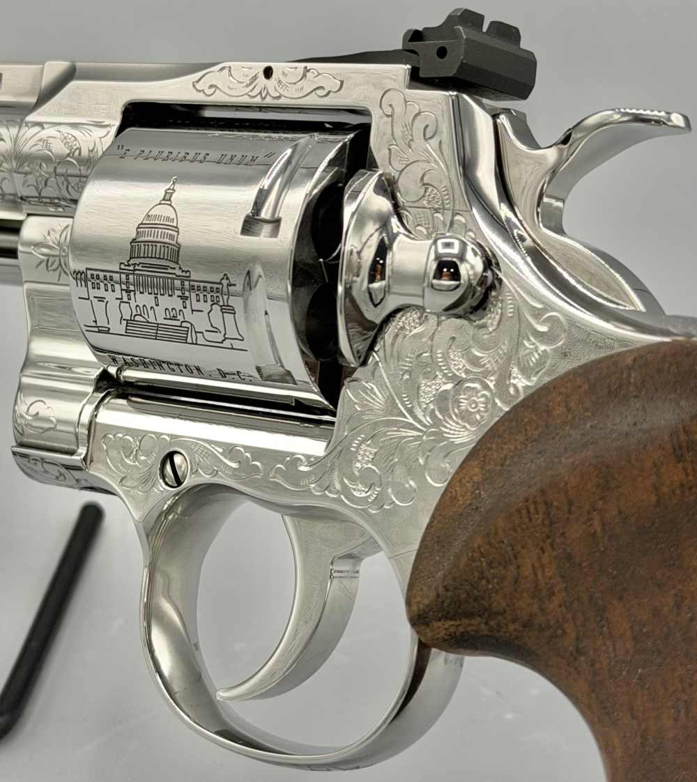 Colt Custom Shop 250th Anniversary Special Edition Python 6" HAND ENGRAVED-img-5