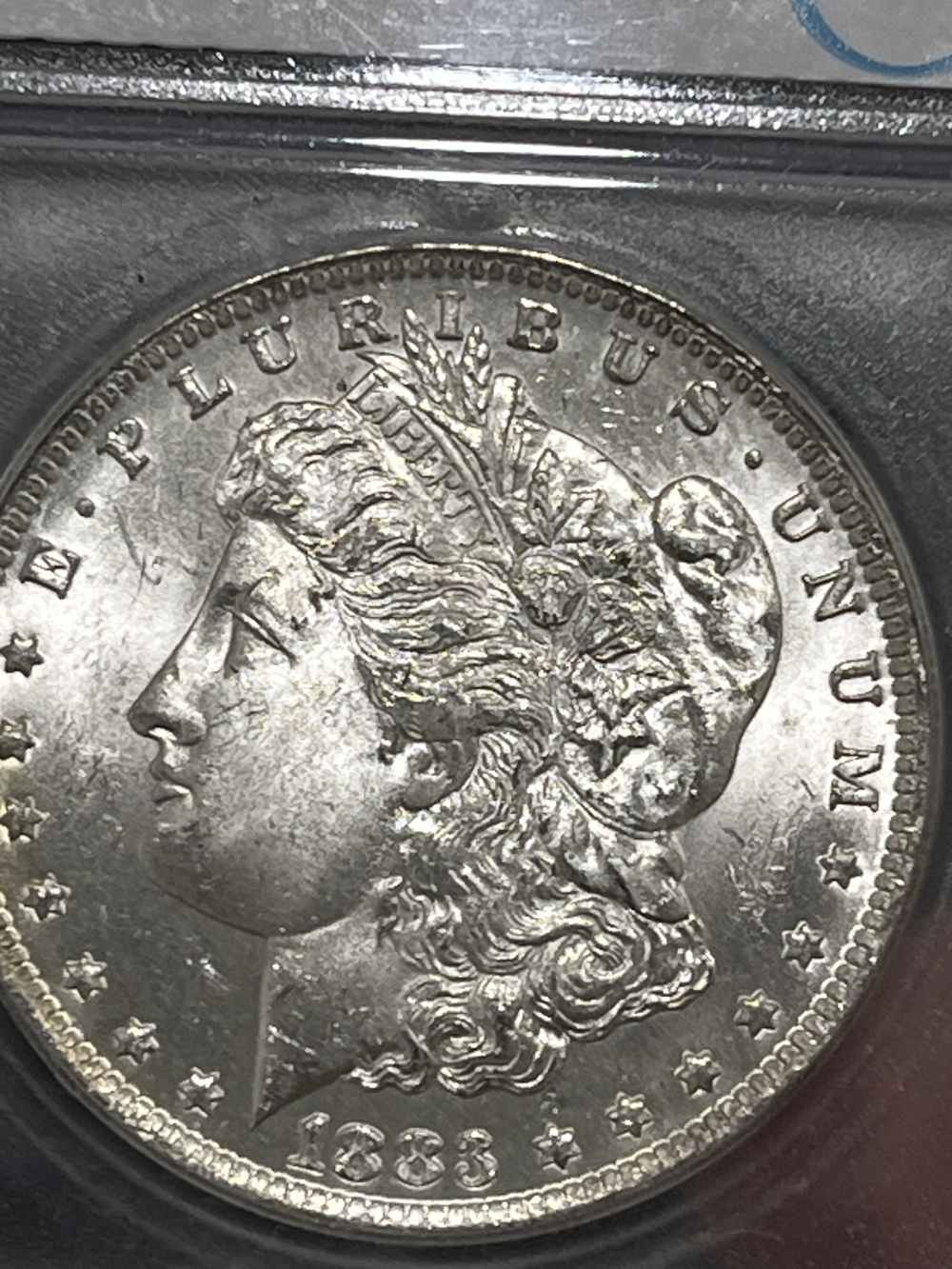 Beautiful 1883-O Morgan Silver Dollar ICG Graded Slab MS64!-img-2