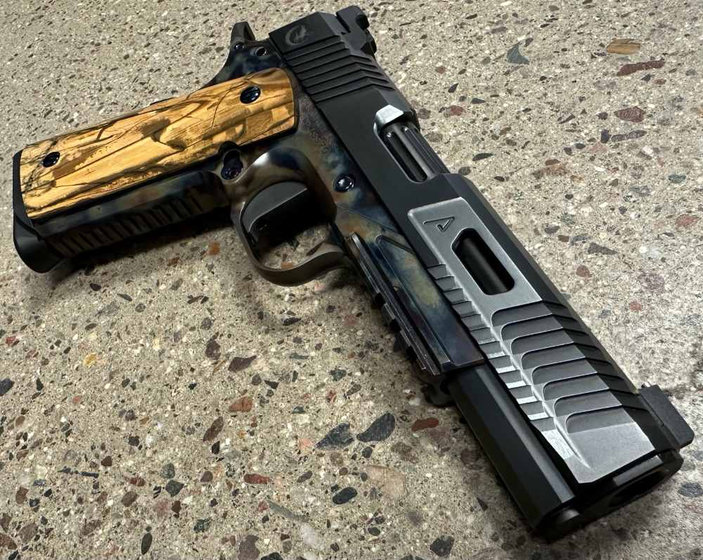 Nighthawk Custom 1911 VIP Agent 2 45ACP 5" Turnbull Case Color Frame 0872-img-1