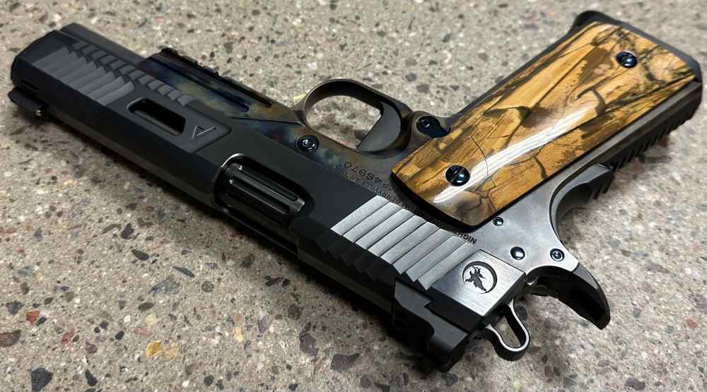 Nighthawk Custom 1911 VIP Agent 2 45ACP 5" Turnbull Case Color Frame 0872-img-7