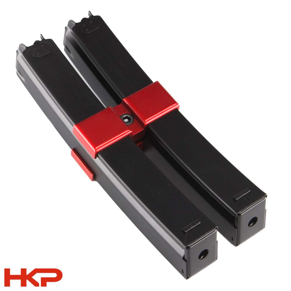 HK MP5, SP5, MP5K, SP5K Dual Magazine Clamp - 9mm - Red-img-7