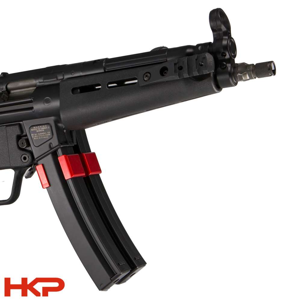 HK MP5, SP5, MP5K, SP5K Dual Magazine Clamp - 9mm - Red-img-5