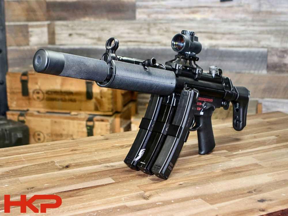 HK MP5, SP5, MP5K, SP5K Magazine Clamp - Tri-Lock - 9mm - Black-img-3