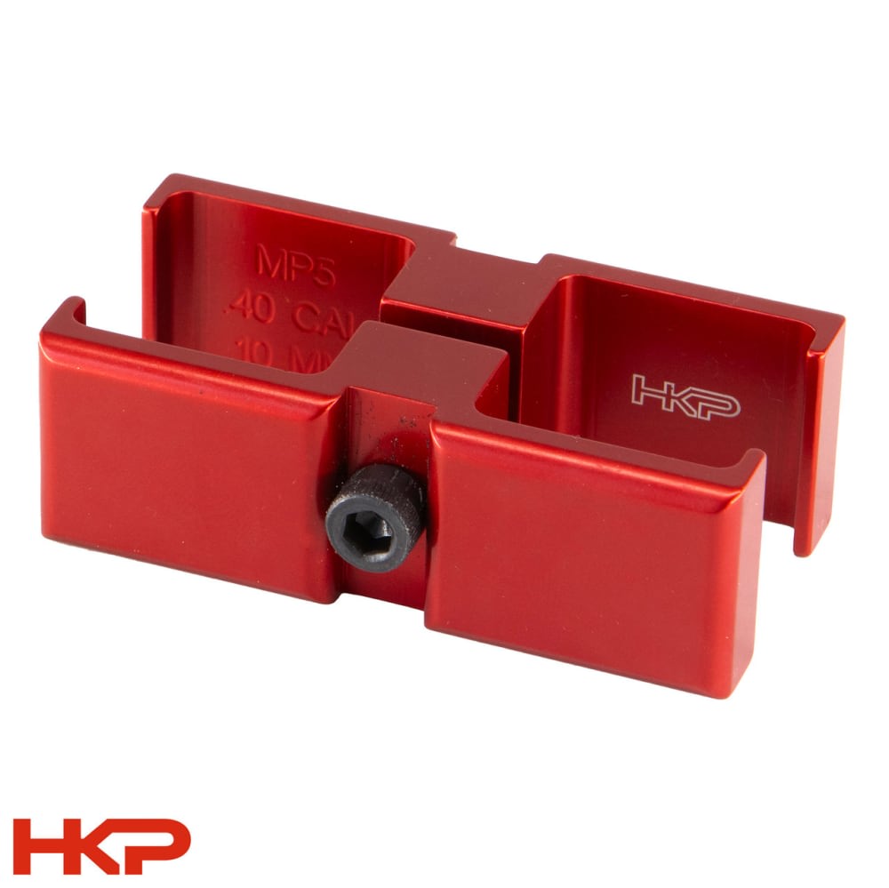 HK MP5 Dual Magazine Clamp - 10mm, .40 S&W - Red - HKP-img-1