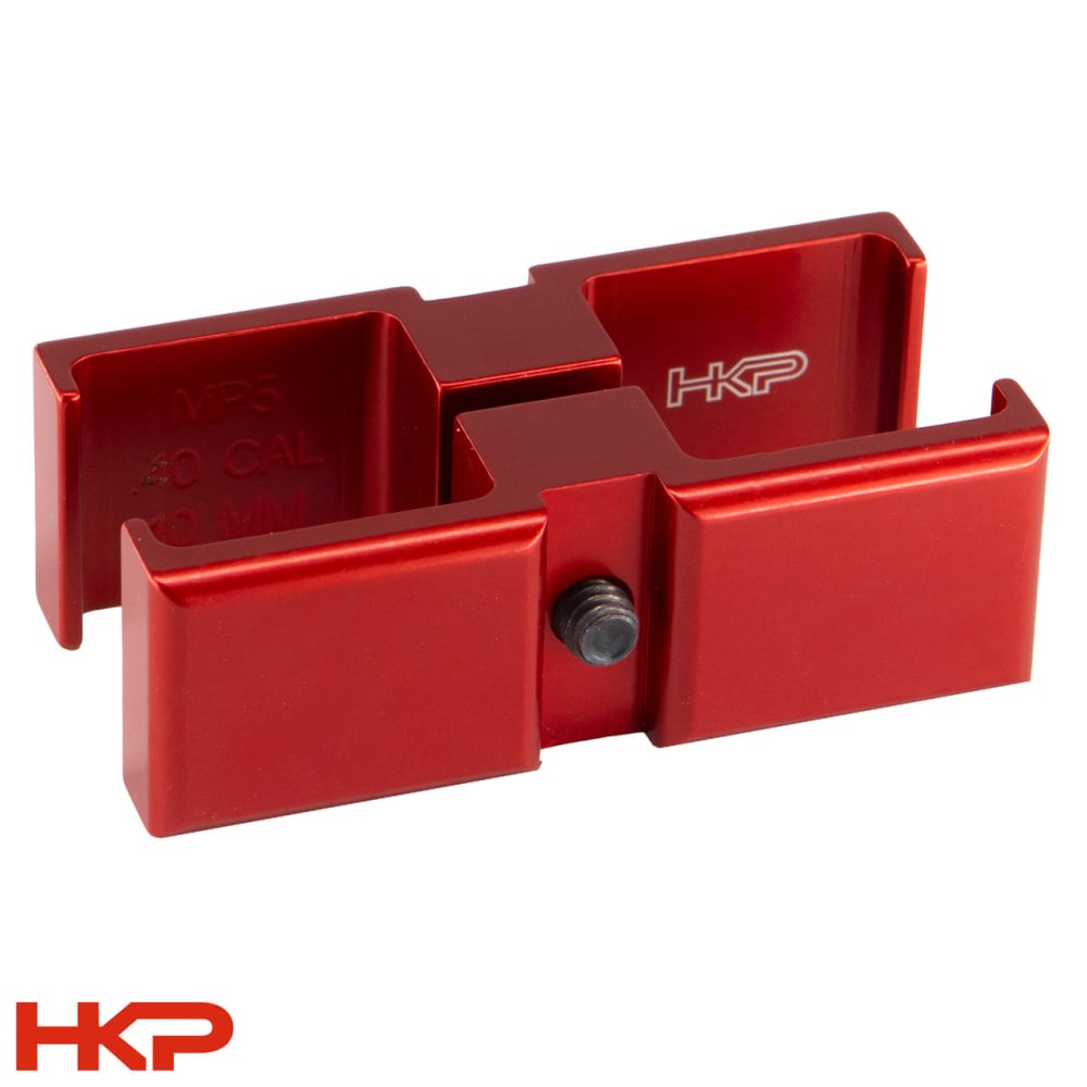 HK MP5 Dual Magazine Clamp - 10mm, .40 S&W - Red - HKP-img-0