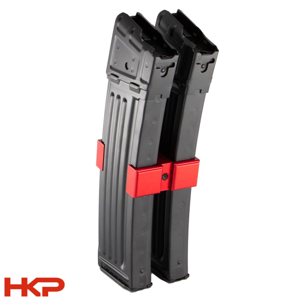 HK33, HK53, HK93 Dual Magazine Clamp - 5.56 / .223 - Red - HKP-img-4