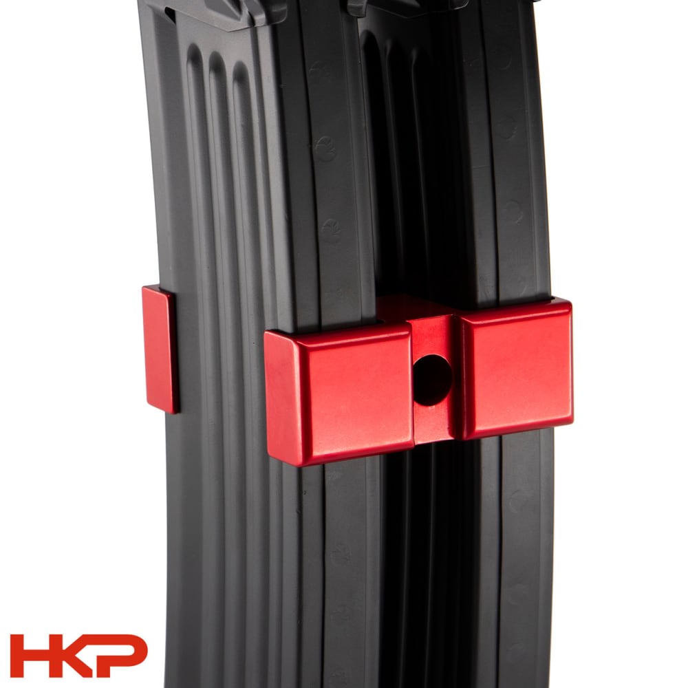 HK33, HK53, HK93 Dual Magazine Clamp - 5.56 / .223 - Red - HKP-img-1
