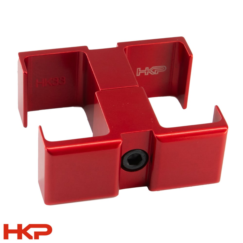 HK33, HK53, HK93 Dual Magazine Clamp - 5.56 / .223 - Red - HKP-img-2