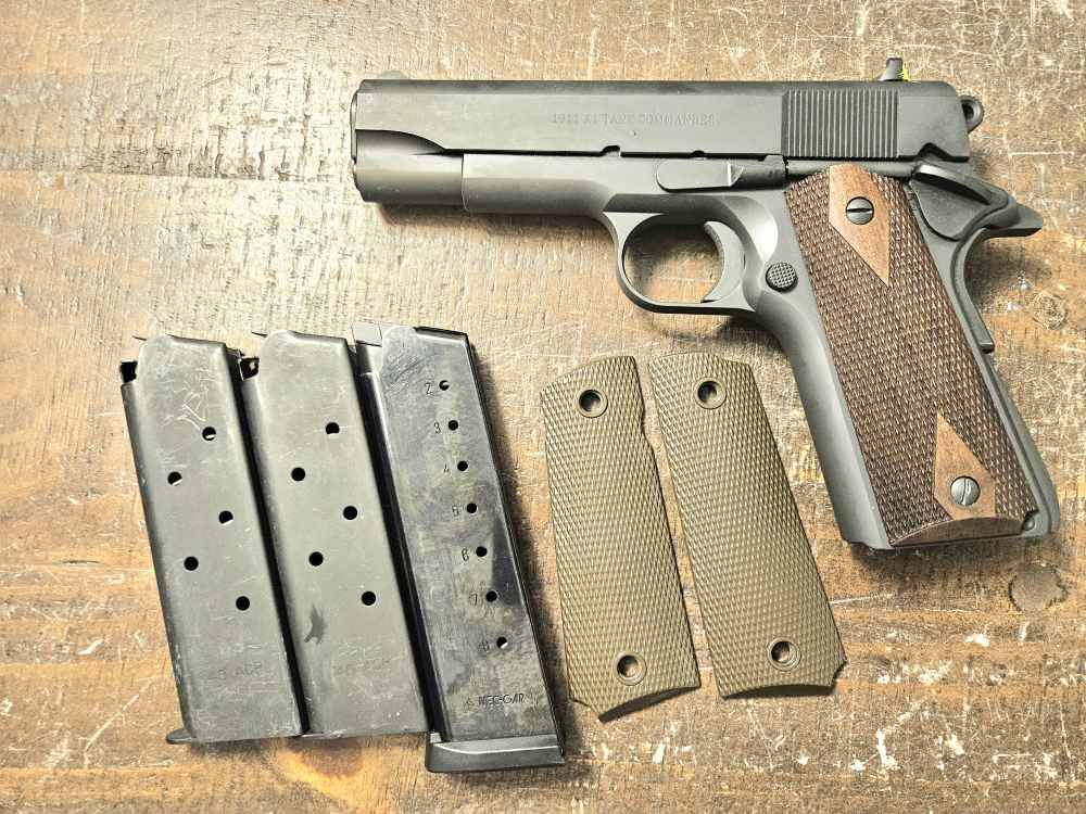 Tisas 1911A1 Tank Commander 1911 A1 45ACP 45 ACP 4” Pistol-img-1