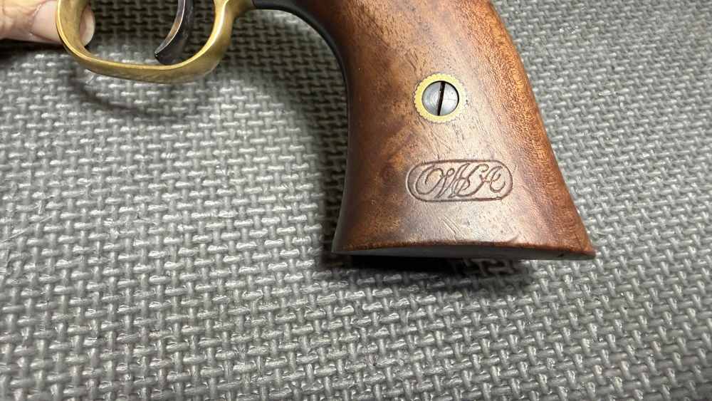 Remington 1858 New Army replica revolver by Pietta VG COND 2015-img-8