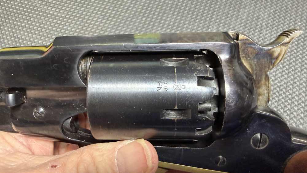 Remington 1858 New Army replica revolver by Pietta VG COND 2015-img-20
