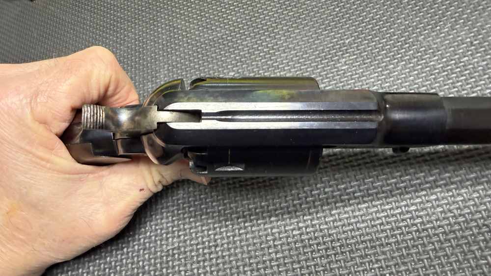 Remington 1858 New Army replica revolver by Pietta VG COND 2015-img-12