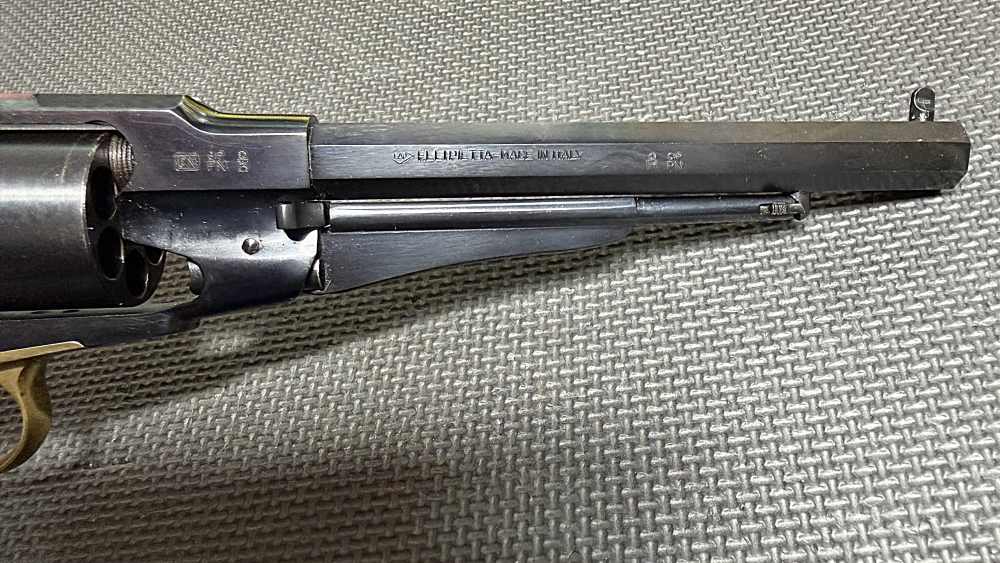 Remington 1858 New Army replica revolver by Pietta VG COND 2015-img-4