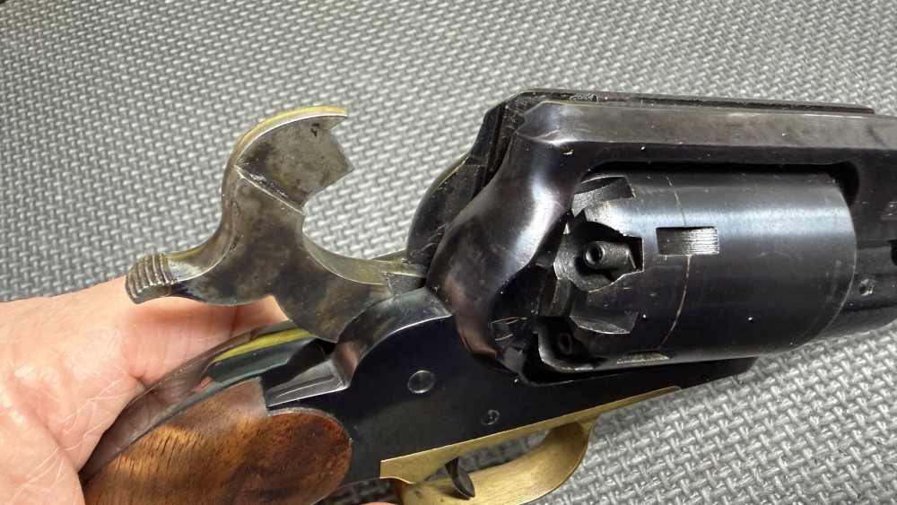 Remington 1858 New Army replica revolver by Pietta VG COND 2015-img-19
