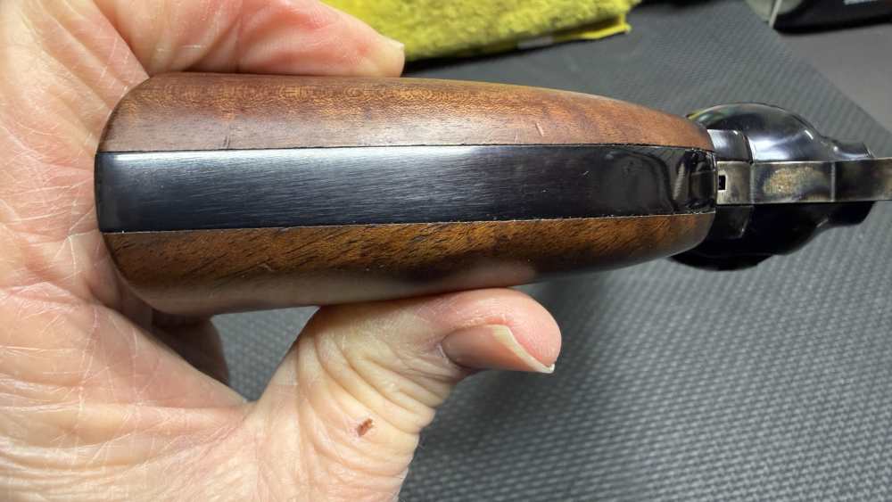 Remington 1858 New Army replica revolver by Pietta VG COND 2015-img-18