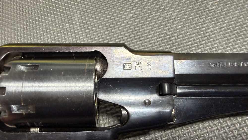 Remington 1858 New Army replica revolver by Pietta VG COND 2015-img-10