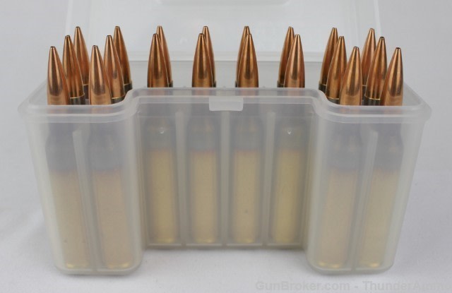20 New Precision 338 Lapua Magnum Sierra Match King 300gr SMK Premium Ammo-img-1