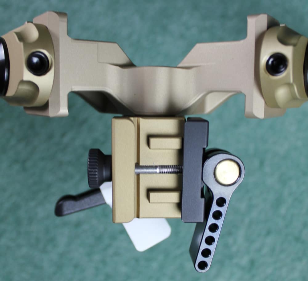 Accu-Tac WB-4 Flat Dark Earth Quick Detach Pincatinny Mounted Bipod -img-8