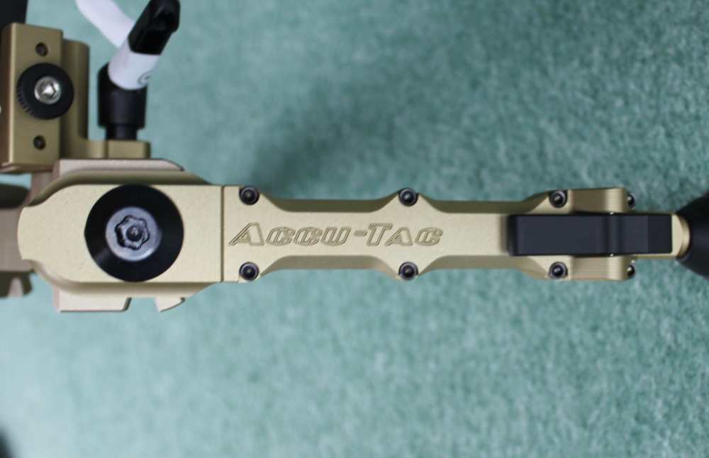Accu-Tac WB-4 Flat Dark Earth Quick Detach Pincatinny Mounted Bipod -img-4