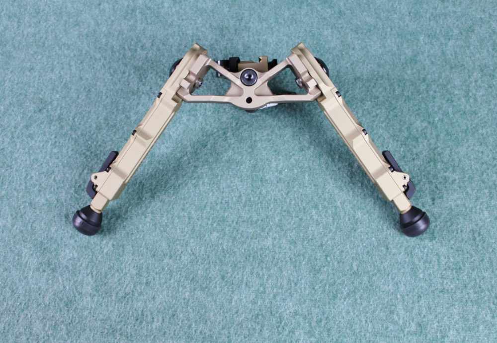 Accu-Tac WB-4 Flat Dark Earth Quick Detach Pincatinny Mounted Bipod -img-5