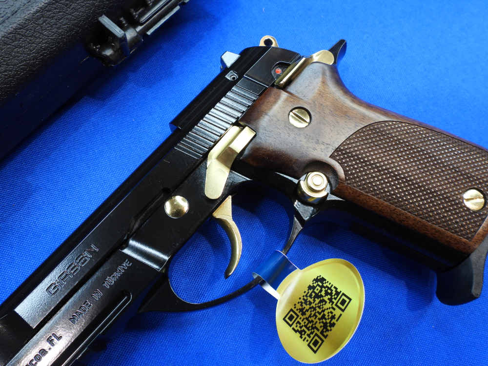 Girsan Model MC14T Solution Pistol 380ACP 4.5" Tip-Up GOLD ACCENT New MC14 -img-2