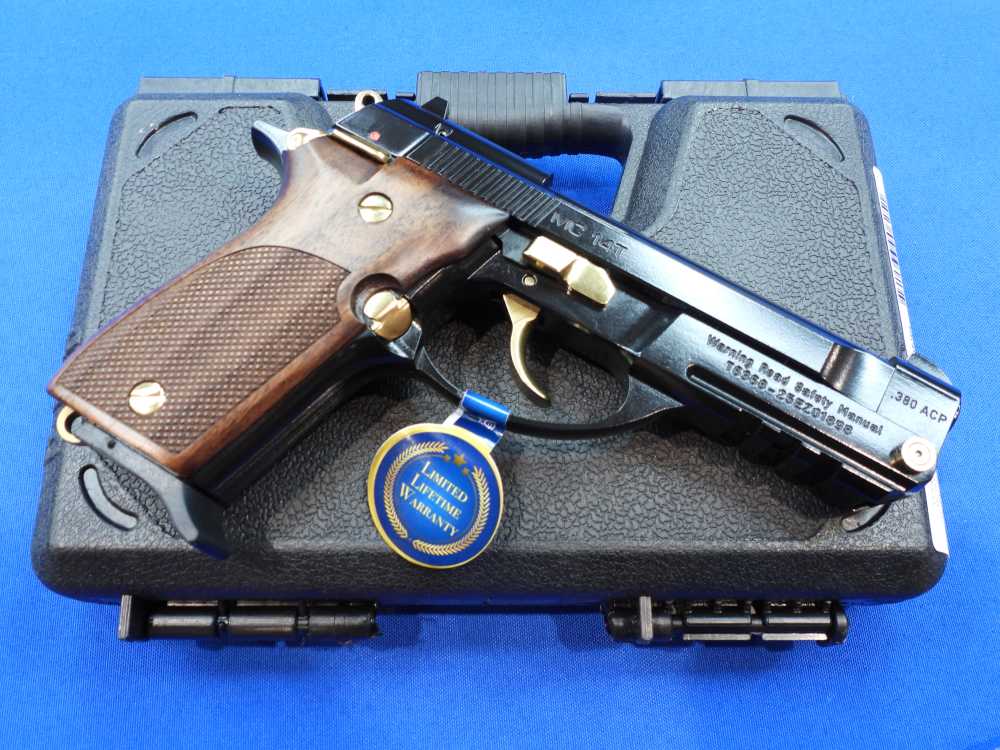 Girsan Model MC14T Solution Pistol 380ACP 4.5" Tip-Up GOLD ACCENT New MC14 -img-11