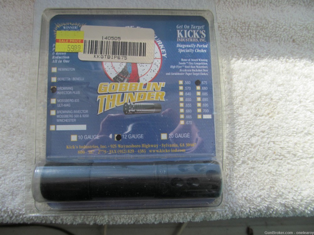 Kick's Gobblin Thunder Choke Tube 12 Ga.-img-0