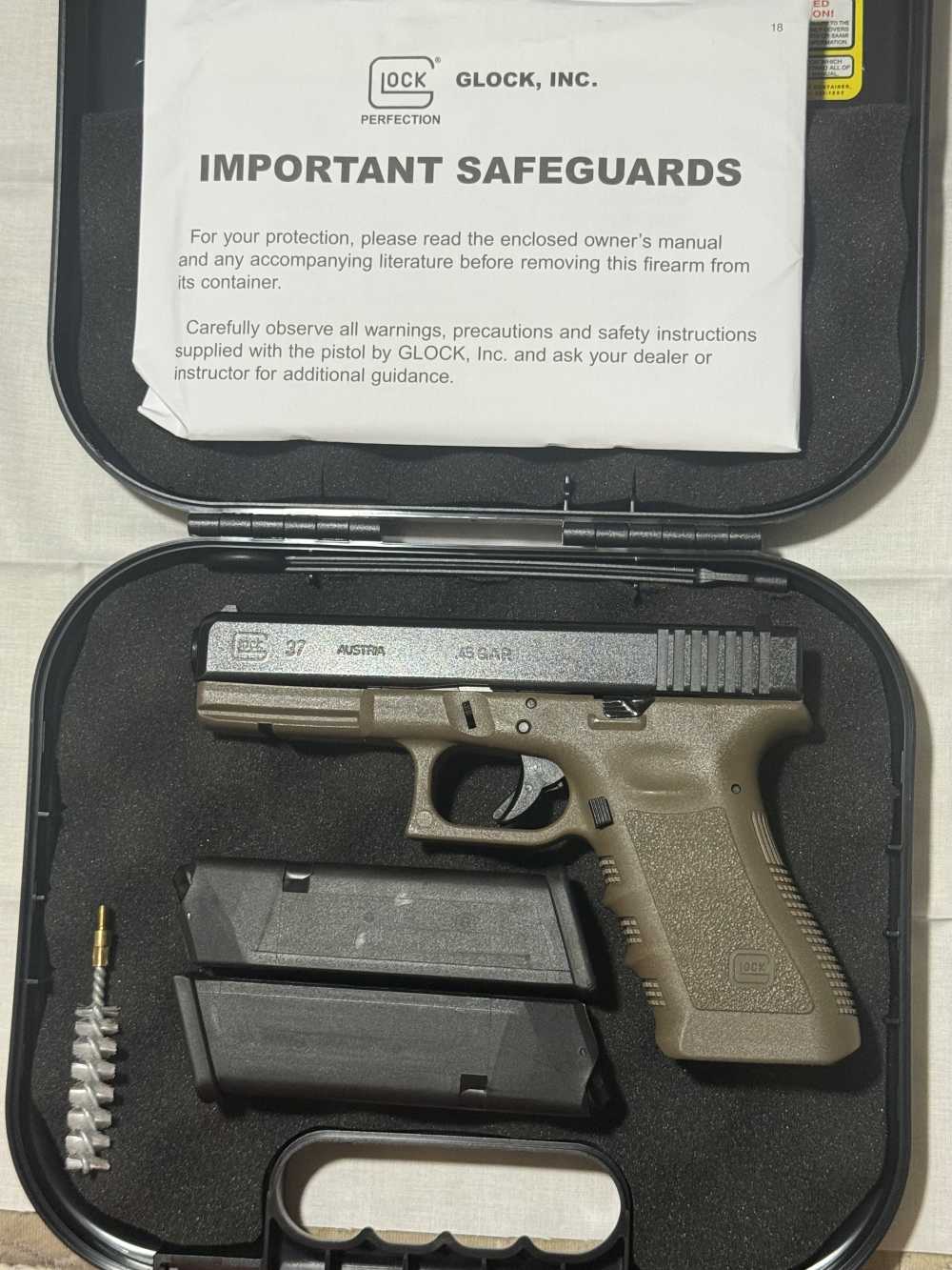 Glock 37 .45 GAP OD Green-img-0