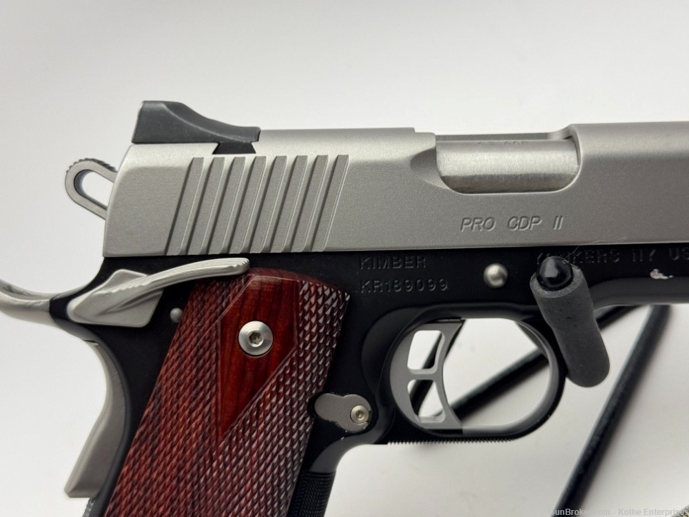 Kimber Custom Shop Pro CDP II 45 ACP 4" Barrel-img-5