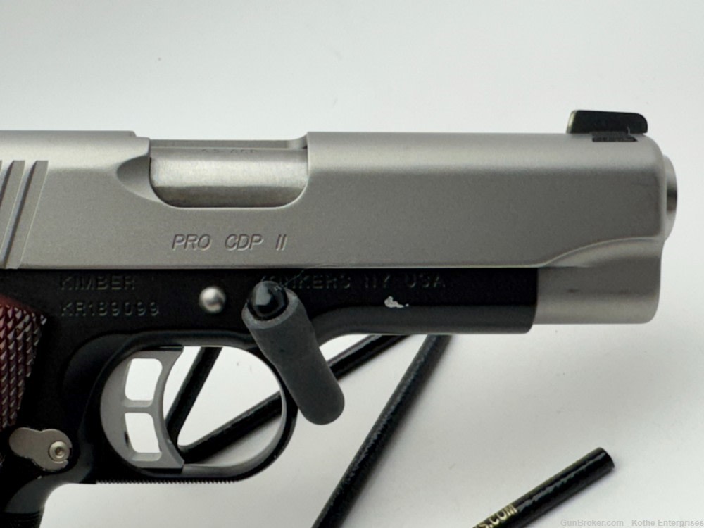Kimber Custom Shop Pro CDP II 45 ACP 4" Barrel-img-7
